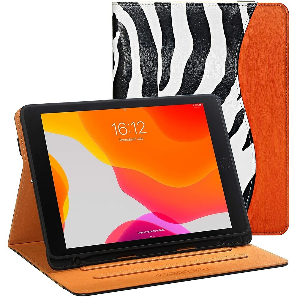 Leather Case for iPad 7th Generation 10.2 Inch 2019 Tablet ,Multi-Angle Viewing